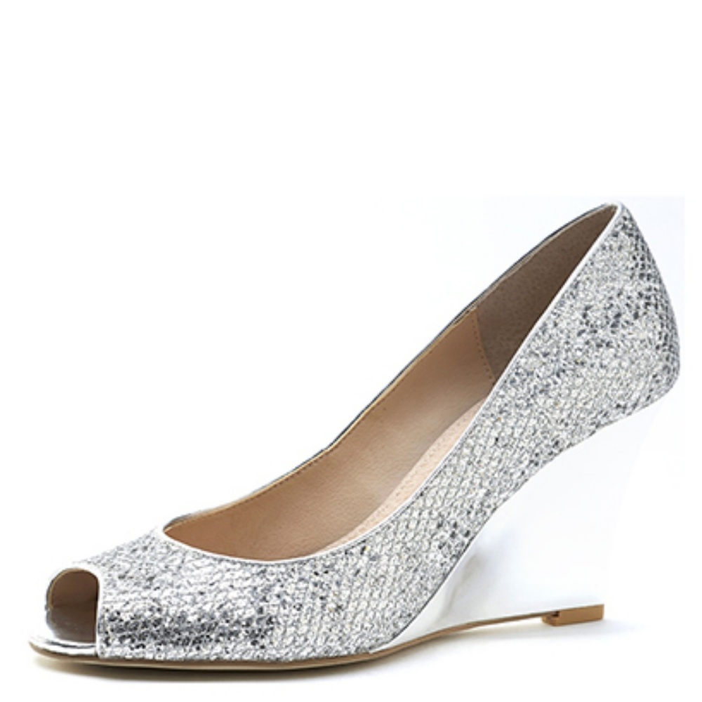 Diana Ferrari Saydie Peep Toe Evening Wedge